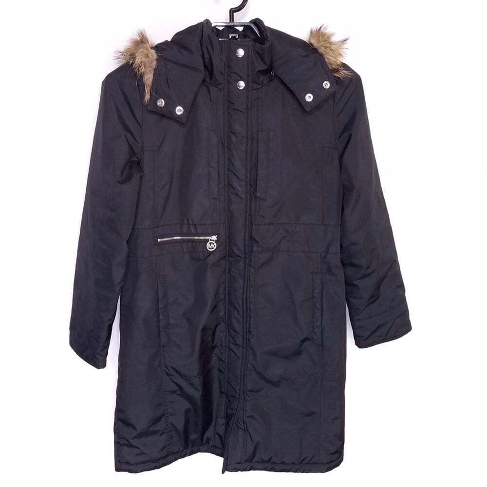 Michael Michael Kors Winter Coat M Coyote Fur Hood